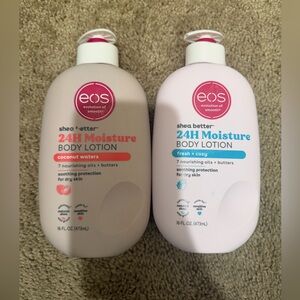 “New” eos Shea Better 24H Moisture Body Lotion Set 16fl/473ml